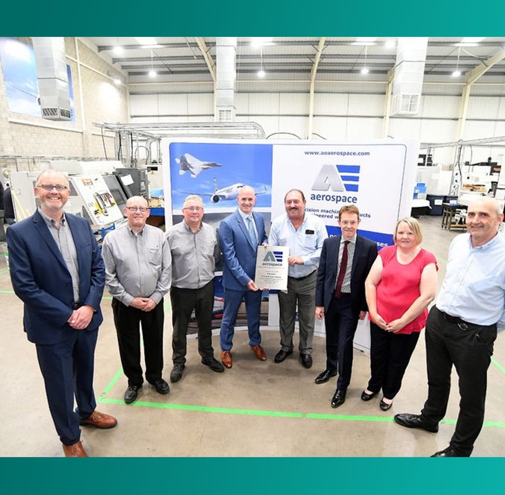 AE Aerospace picture of staff