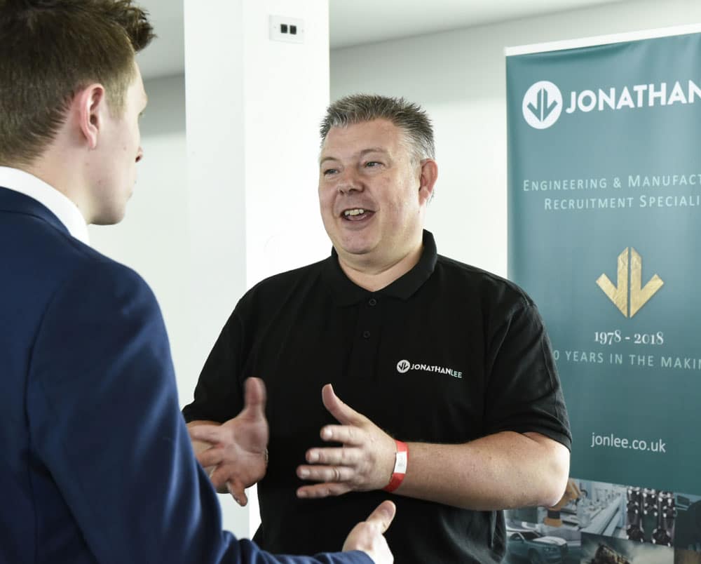 Paul Branton talking to someone