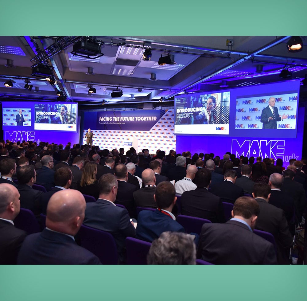 Image of conference at MAKE UK