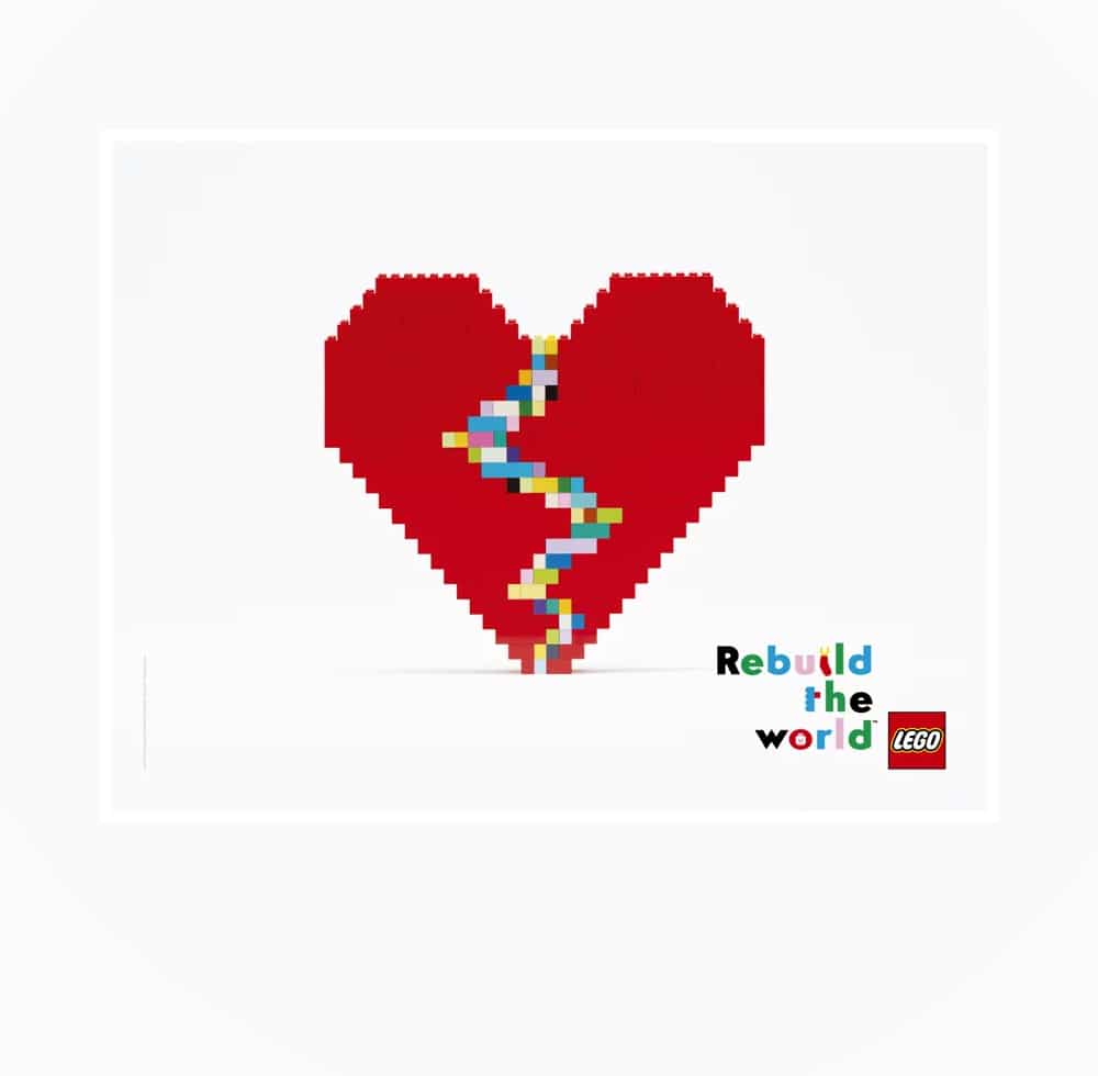 Image of a lego heart