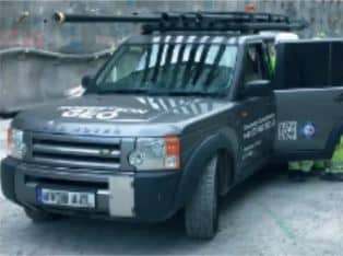 Robertson Geologging specialist vehicle