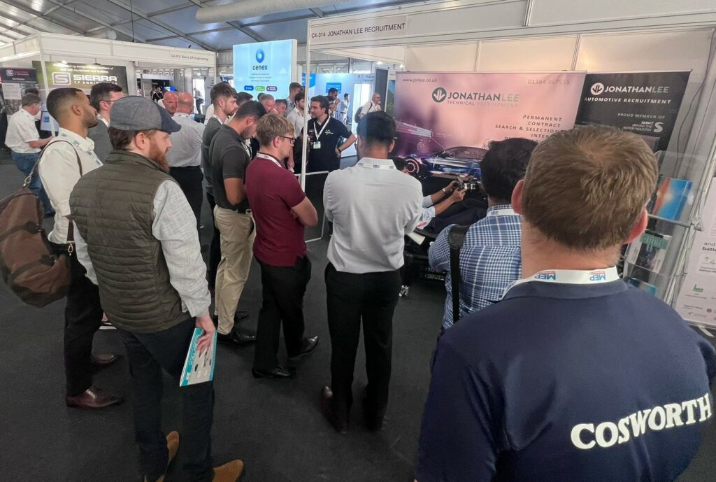 Cenex Low Carbon Vehicle Show in progress