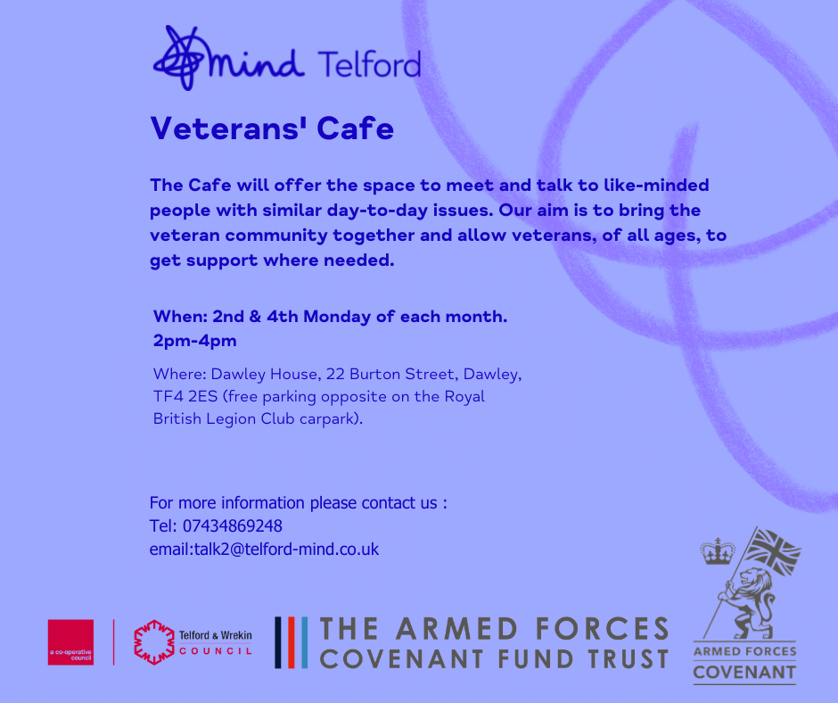 Veterans’ Cafe - Mind Telford