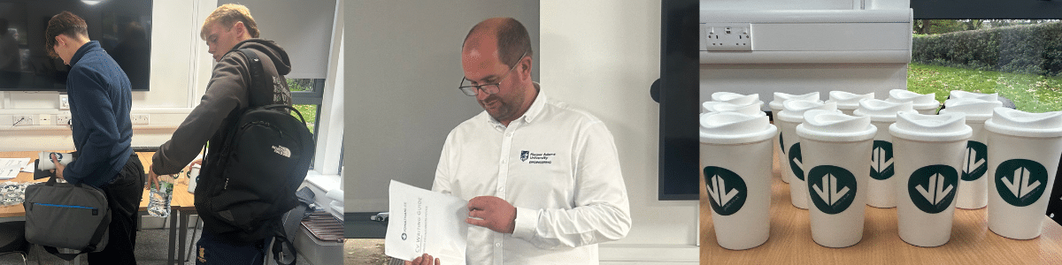 Jonathan Lee Recruitment at CV speed mentoring session at Harper Adams