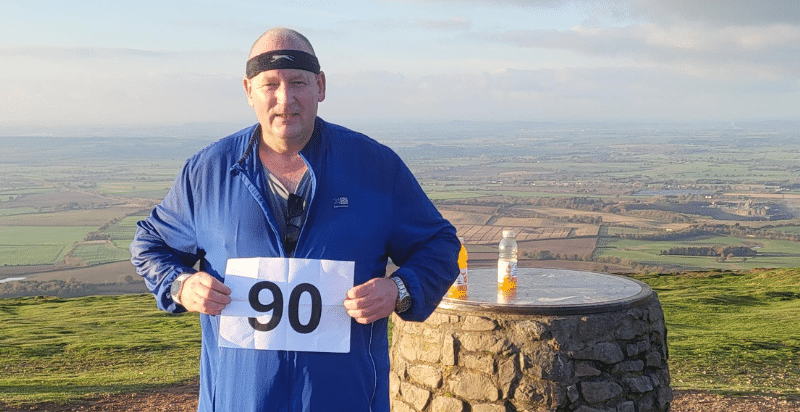 Peter Heap 90th hill walk