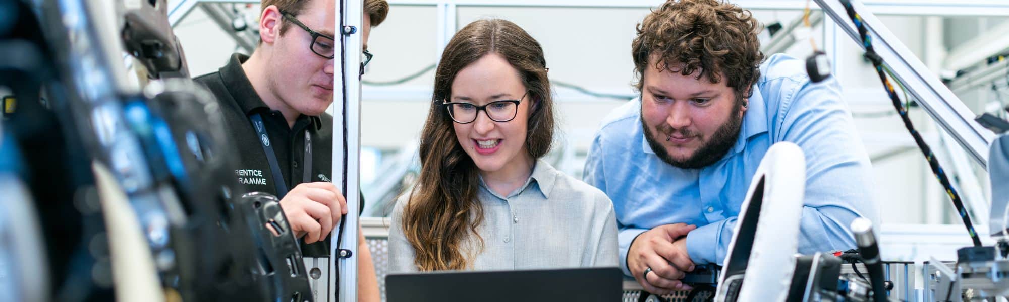 contractors reviewing their work