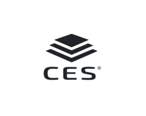 CES logo in black