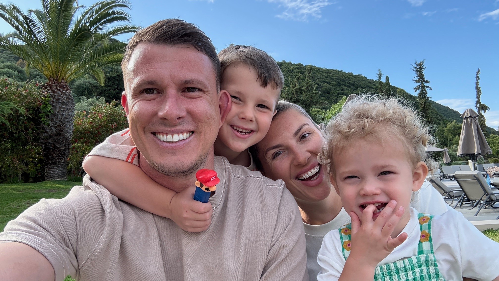 James Tilley and family
