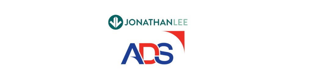 ADS and Jonathan Lee logos