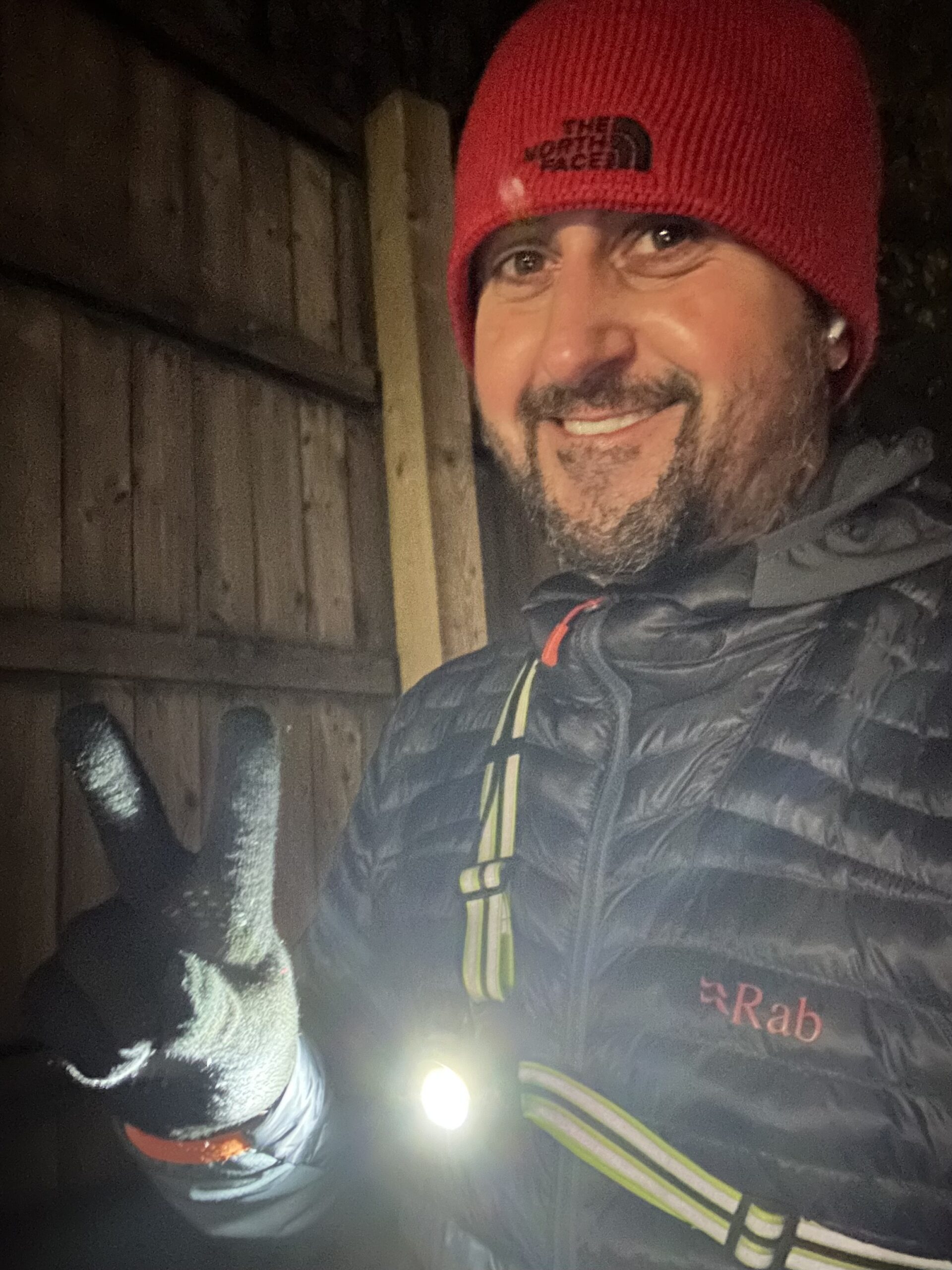 Julian Ball training for marathon