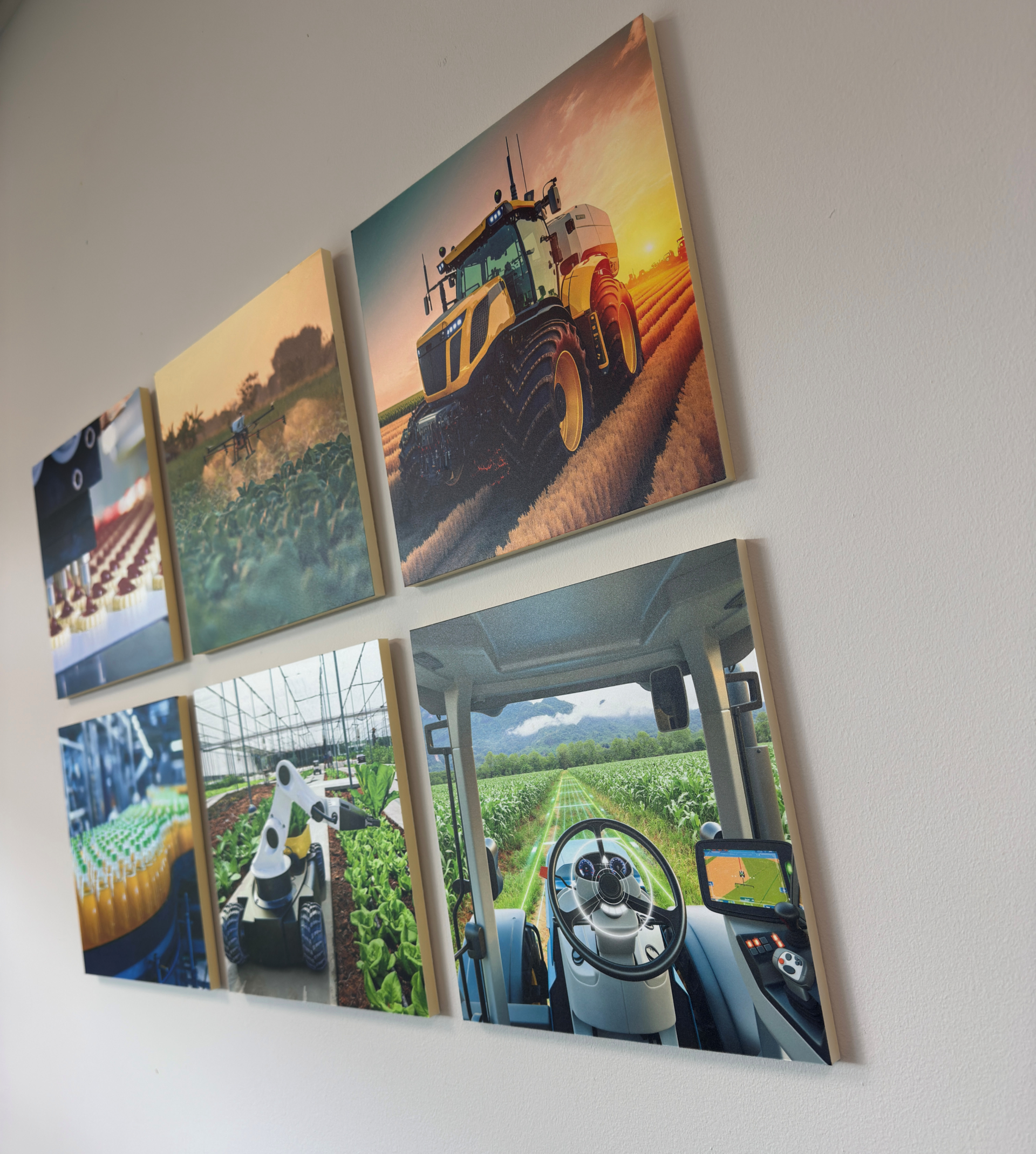 Artwork in the Jonathan Lee Recruitment Warwick office