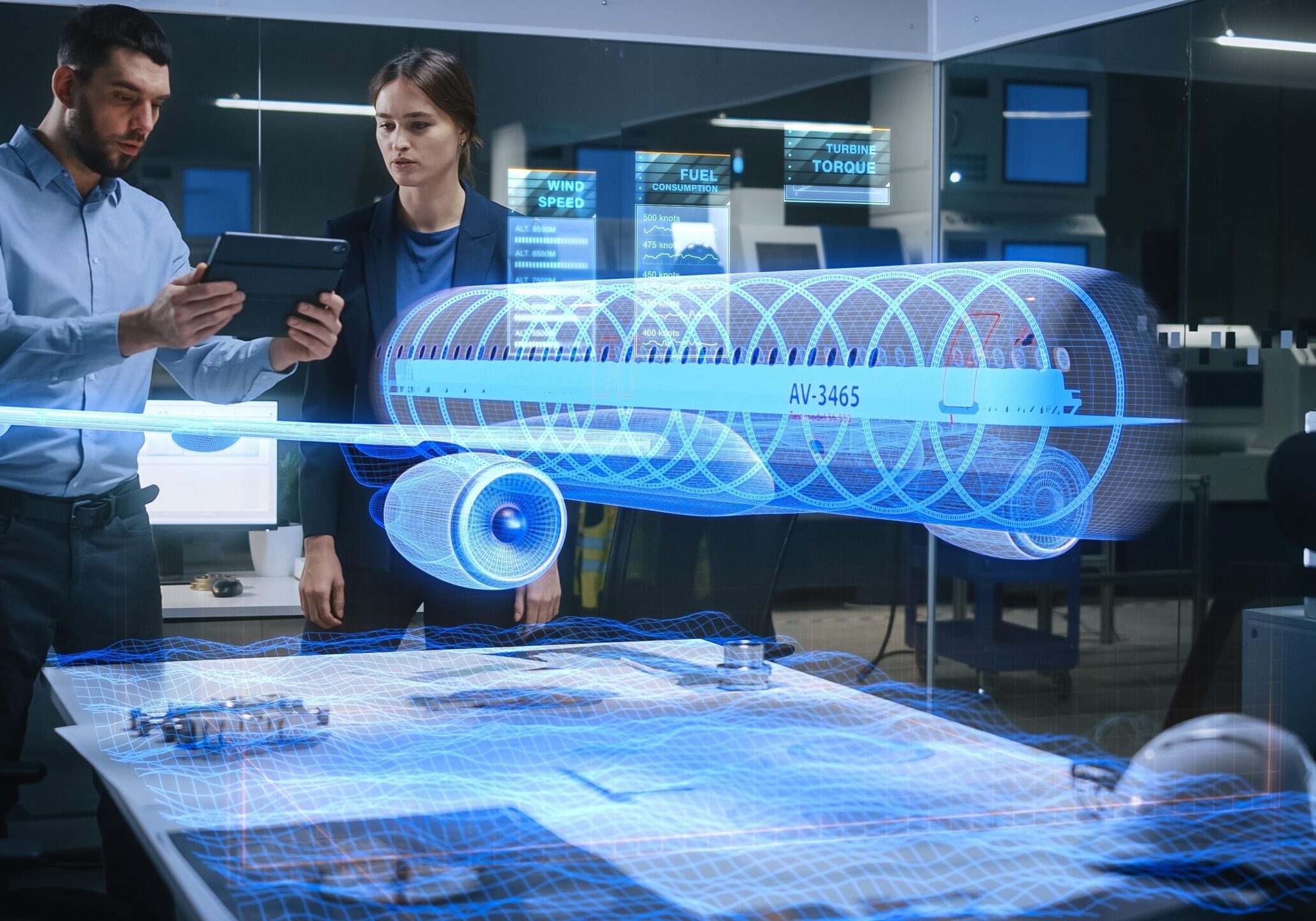 Aeronautics Factory Office Meeting Room