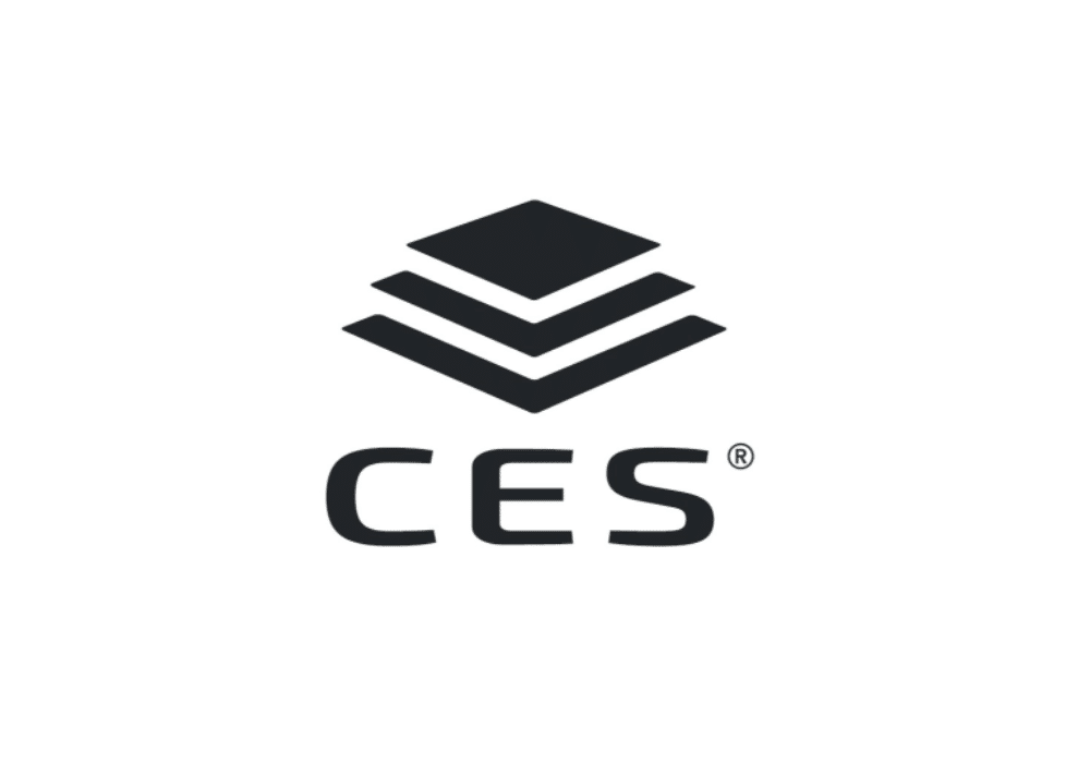 CES logo in black